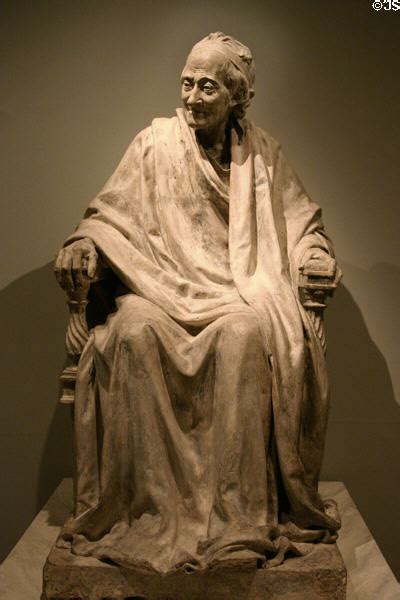 Sculpture Of Voltaire Seated By Jean Antoine Houdon In Los Angeles