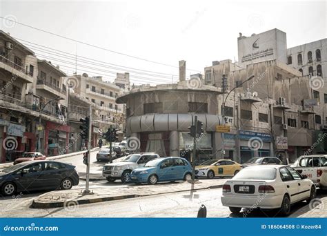 Streets Of Amman Jordan Editorial Stock Photo Image Of Arab 186064508