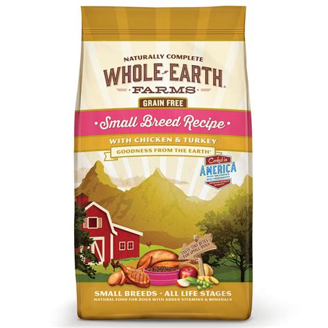 Find out in our whole earth farms cat food review. Whole Earth Farms Grain Free Small Breed Chicken & Turkey ...