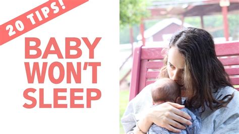 How To Get Your High Needs Baby To Sleep Newborn Wont Sleep Youtube
