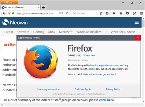 Firefox 5601 Neowin