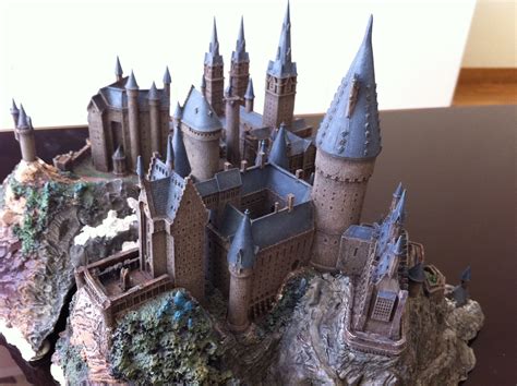 Model Hogwarts Harry Potter Castle Harry Potter Miniatures Hogwarts