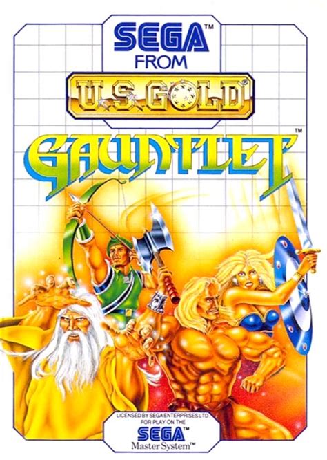 Gauntlet Boxarts For Sega Master System The Video Games Museum