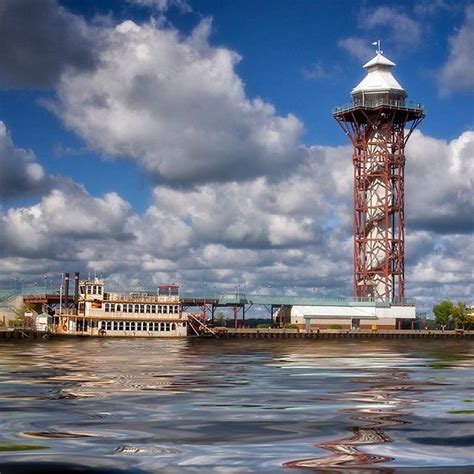 Dobbins Landing Bicentennial Tower Erie Pa Photographic Print By