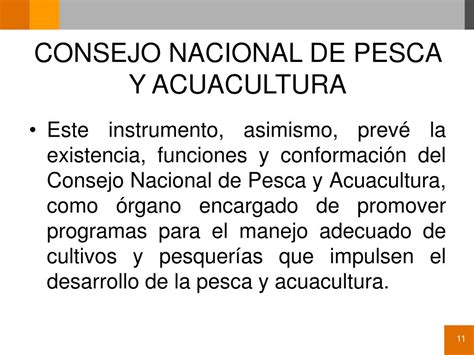 Ppt Ley General De Pesca Y Acuacultura Sustentables Powerpoint