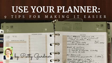 Planning System Guide Franklinplanner Talk
