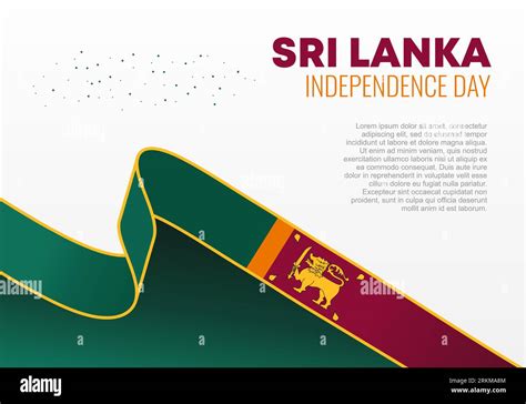 Sri Lanka Independence Day Background Banner Poster For National