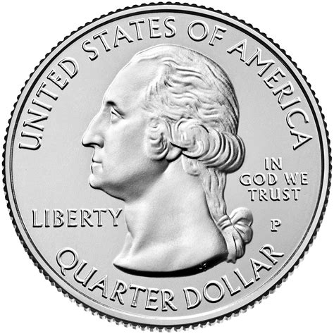 ¼ Dollar Washington Quarter Saratoga National Historic Park