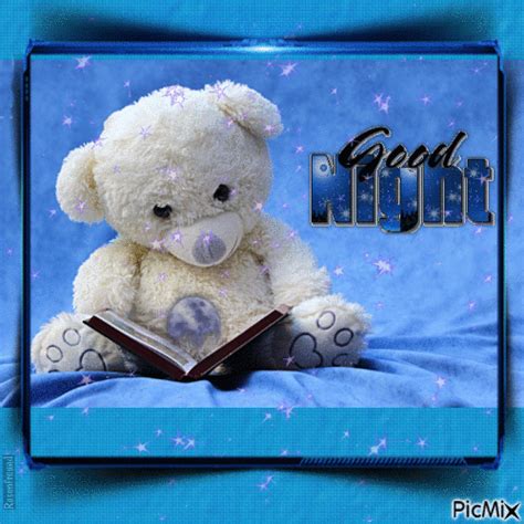 Reading Teddy Bear Good Night  Pictures Photos And Images For