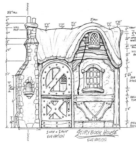 Small Fairy Tale Cottage House Plans