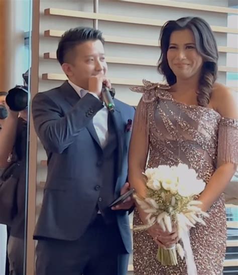 Dihelat Di Singapura Ini Potret Pernikahan Dita Fakhrana Yang Mewah