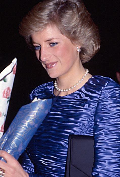 February 16th1989princess Diana At A Performance Of Verdi By The
