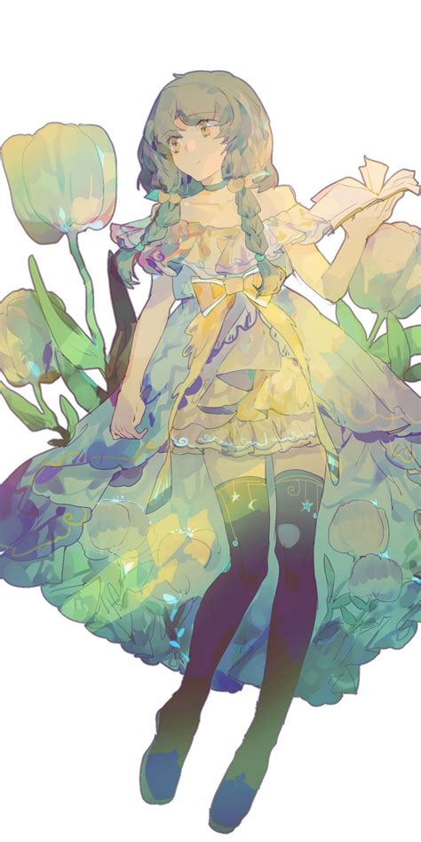 Download Wallpaper 1080x2160 Artwork Beautiful And Cute Anime Girl