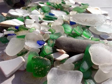 Beach Glass Can Be Found Along The Shore And Is A Beautiful Way To