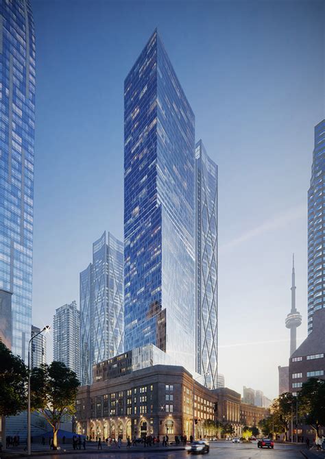 Architectural Rendering Of Skyscraper Project In Toronto