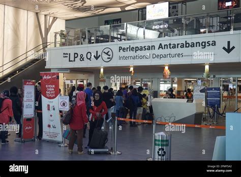 International Departure Gate Klia2 Airport Malaysia Stock Photo Alamy