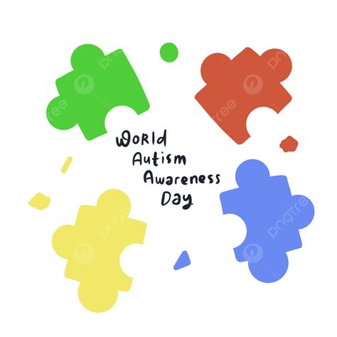Autism Puzzle Pieces Png Picture World Autism Awareness Day Puzzle