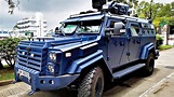 警反恐特勤隊多區高調巡邏 「劍齒虎」裝甲車首出動 - 要聞 - 大公文匯網