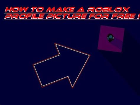 HOW TO MAKE A ROBLOX PROFILE PICTURE YouTube