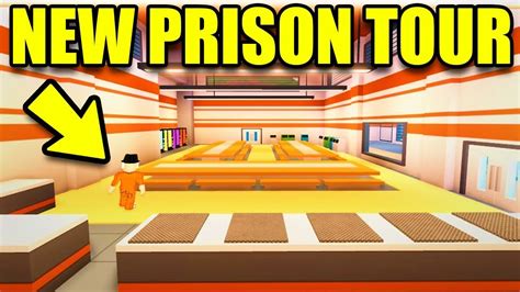 Jailbreak New Prison Update Tour First Look Roblox Jailbreak New Update Youtube