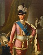 Gustav III, 1772, by unknown painter, wearing the ekolsundsdräkt ...