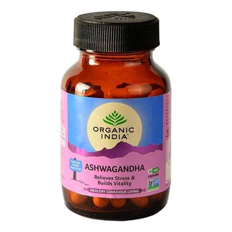 Organic Ashwagandha Capsules Made With 100 Certified Organic Pure