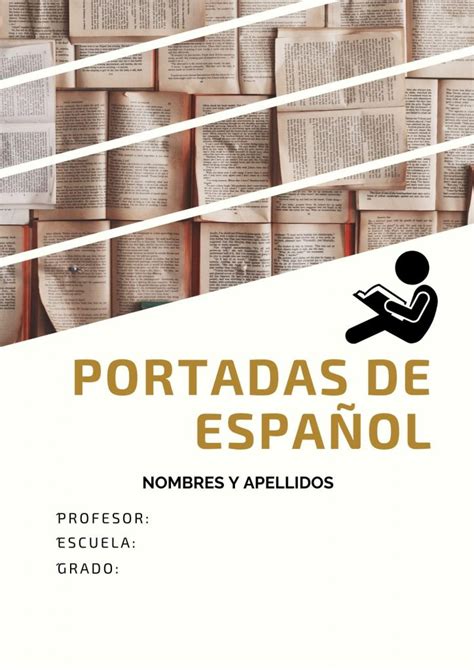Portadas De Español Para Secundaria 《 Diseños 2023 》 ️