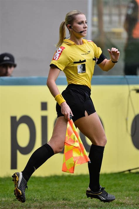she s 25 years old and lives in brazil meet the hottest soccer referee ever hot football fans