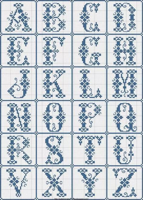 25 Best Simple Cross Stitch Alphabet Patterns Ideas Модели стежков
