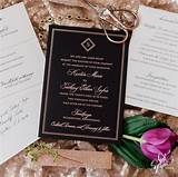 Elegant Wedding Invitation Packages Photos