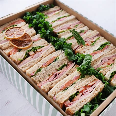 Gourmet Sandwich Boxes - Lush Platters