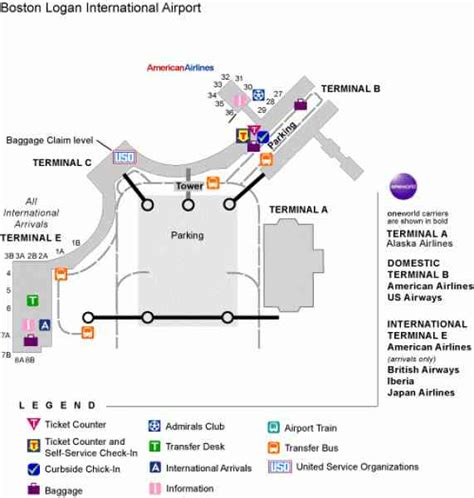 Logan Terminal Map