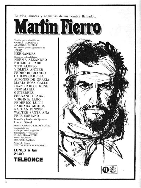 Publicidad Martín Fierro 1967
