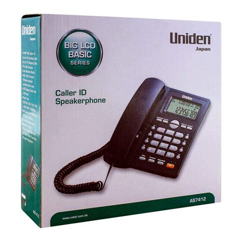 Outgoing caller id you can replace a user's caller id, which by default is their telephone number, with another phone number. Order Uniden Basic Series Caller ID Speakerphone, Black ...