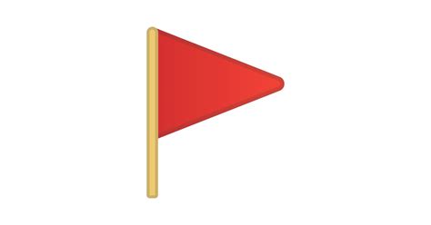 🚩 Bandera Triangular Emoji