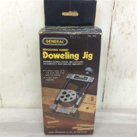 General Doweling Jig Kit 840 Precision Woodworking 316 14 516 38