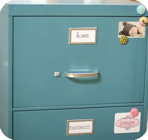 Start painting in one corner and work your way across the wall. Shabby Lane: {feeling crafty} Filing Cabinet Up-do and The ...