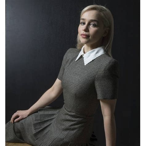 Her father is a theatre sound engineer and her mother. Emilia Clarke - Photographed for Le Parisien May 2018 ...