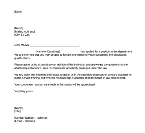 Sample Microsoft Word Cover Letter Template 18 Free