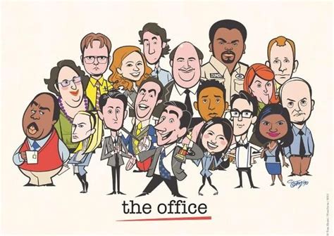 Indiana Jon On Twitter Office Cartoon The Office Characters Office Cast