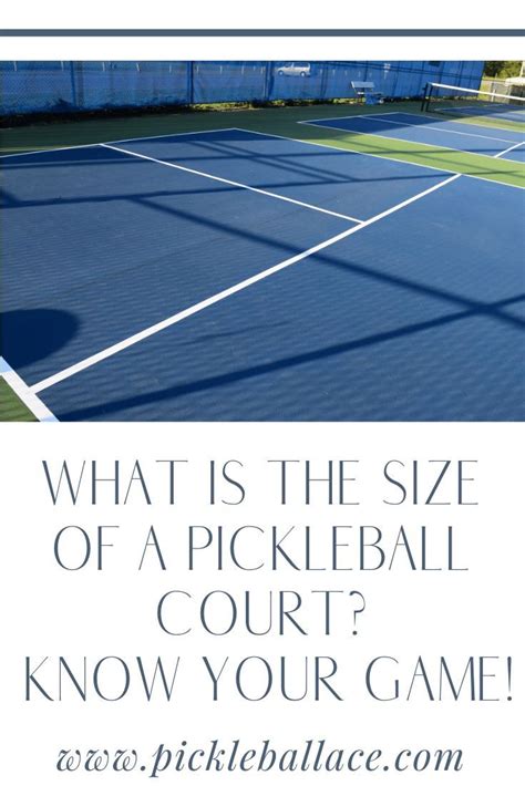 Pickleball court lines can be added in a different color, so that tennis or pickleball can be played on the same court (at different times, of course) and the eye can focus on the applicable set of playing lines. What is the size of a pickleball court? Let's learn the ...