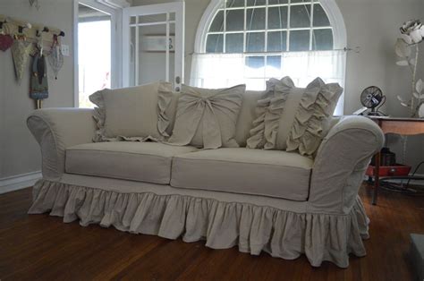 These covers eliminate the need to buy new couches or give them a good scrubbing. Drop cloth slipcover. Custom slipcover tailor made to fit ...
