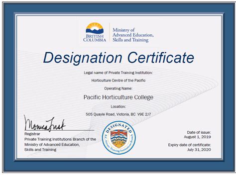 Horticulture Certificate Online Canada Infolearners