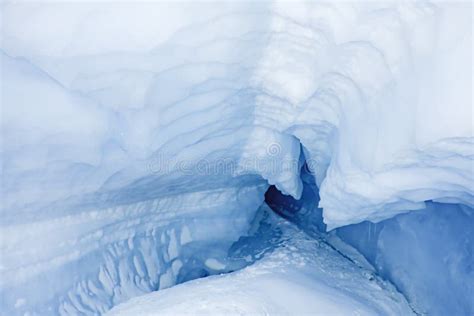 Blue Ice Cave Stock Photo Image Of Arctic Nature Cold 12527764