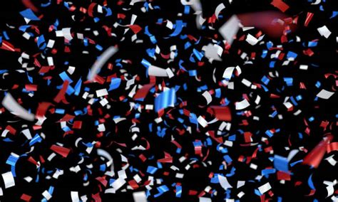 Red White And Blue Confetti Stock Photos Pictures And Royalty Free