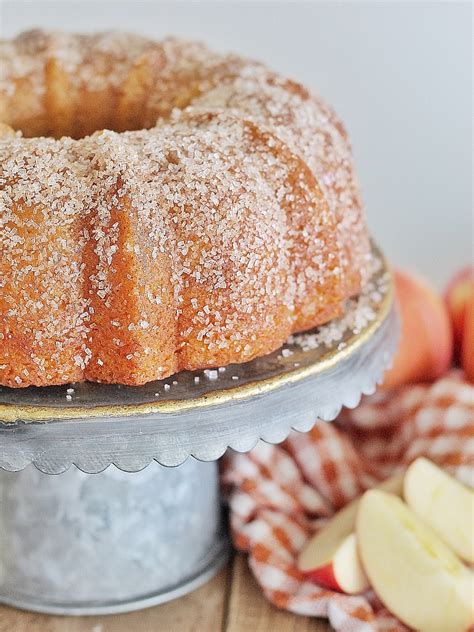 The Most Delicious Apple Cider Donut Bundt Cake For Fall Cake By Courtney