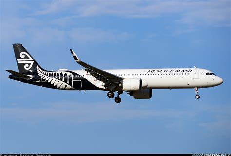 Airbus A321 271nx Air New Zealand Aviation Photo 5840747