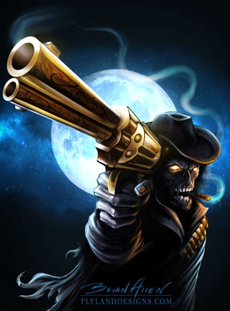 Invision Artworks Undead Gunslinger Flyland Designs Freelance