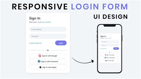 How To Create Login Form In Html And Css Designing The Sign In Form