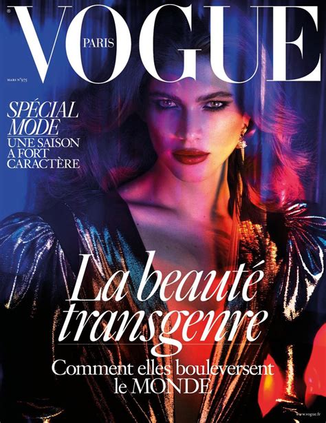 Editor In Chief Of French Vogue Says The Magazine Chooses To Celebrate Transgender People